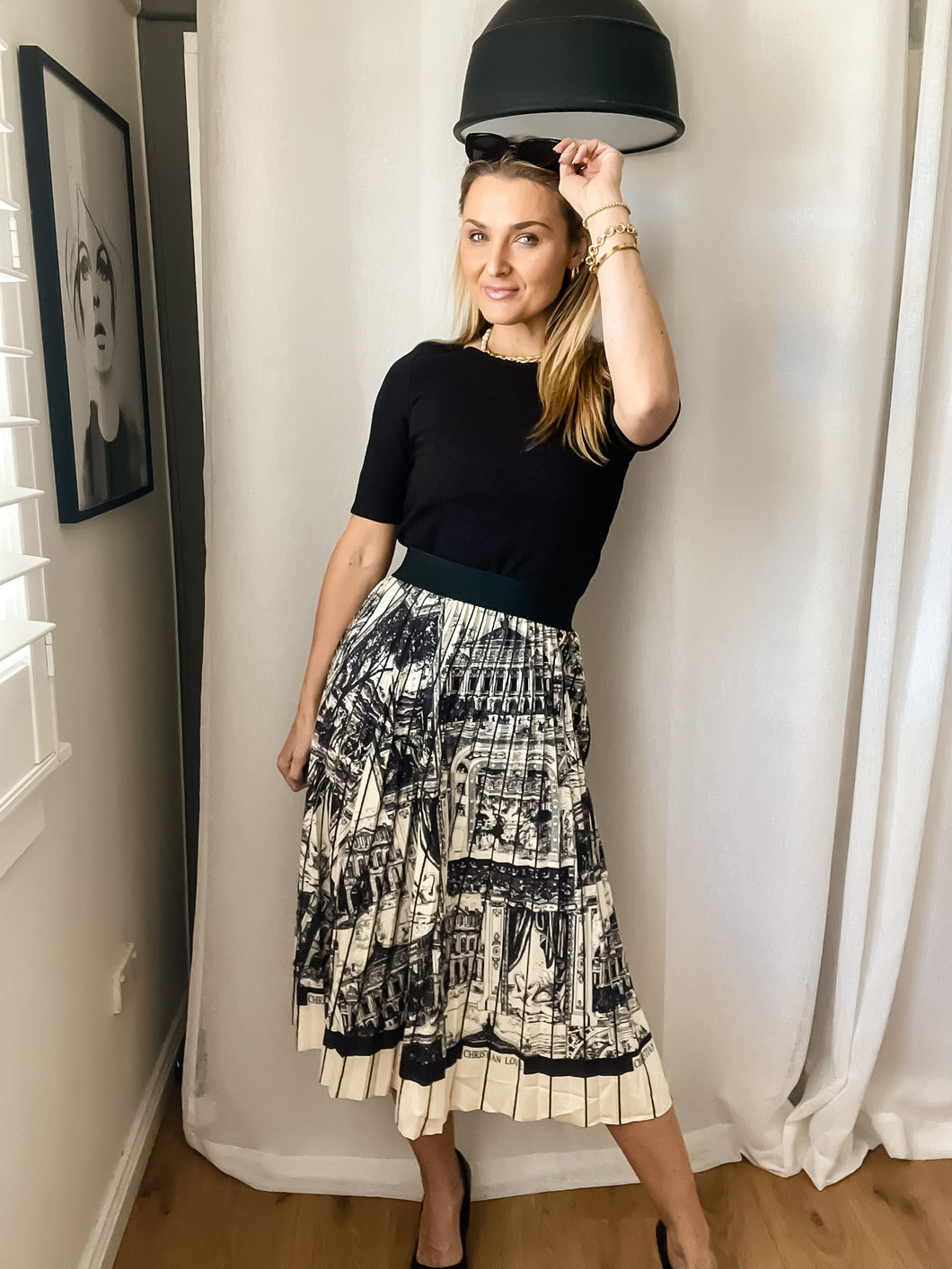 Paris Pleat Skirt