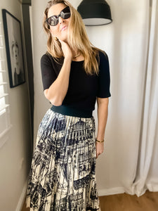 Paris Pleat Skirt